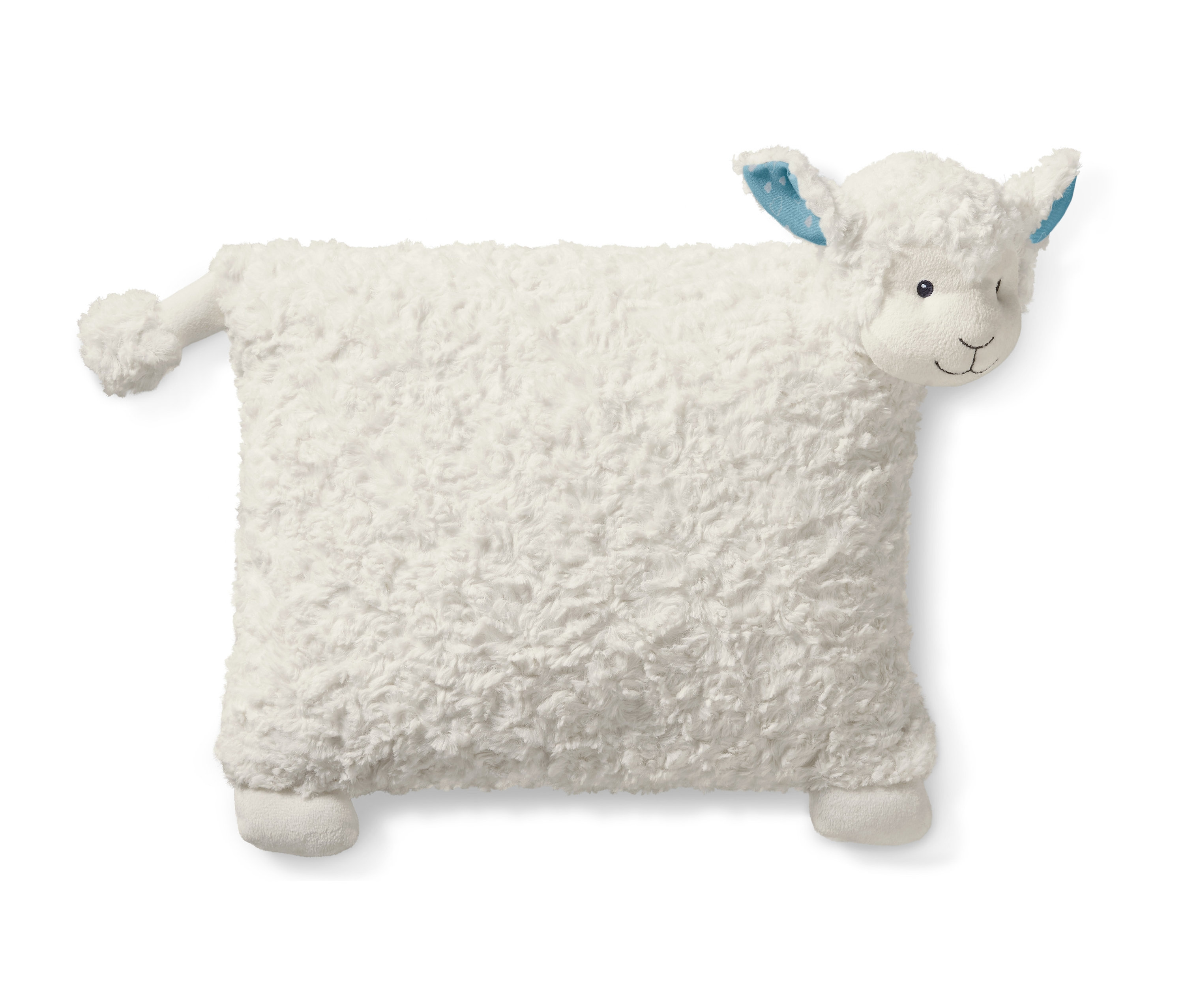 Puha párna bárányos, zsebbel.