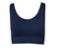 Varrásmentes bustier sportmelltartó, kék - Kék