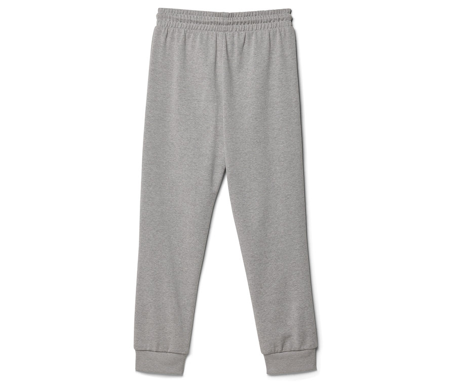 Szürke jogging alsó fehér háttérrel.