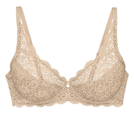 Triumph »Amourette W« melltartó, testszínű