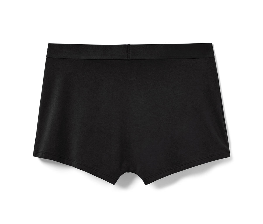 Fekete 4 boxer alsónadrág.