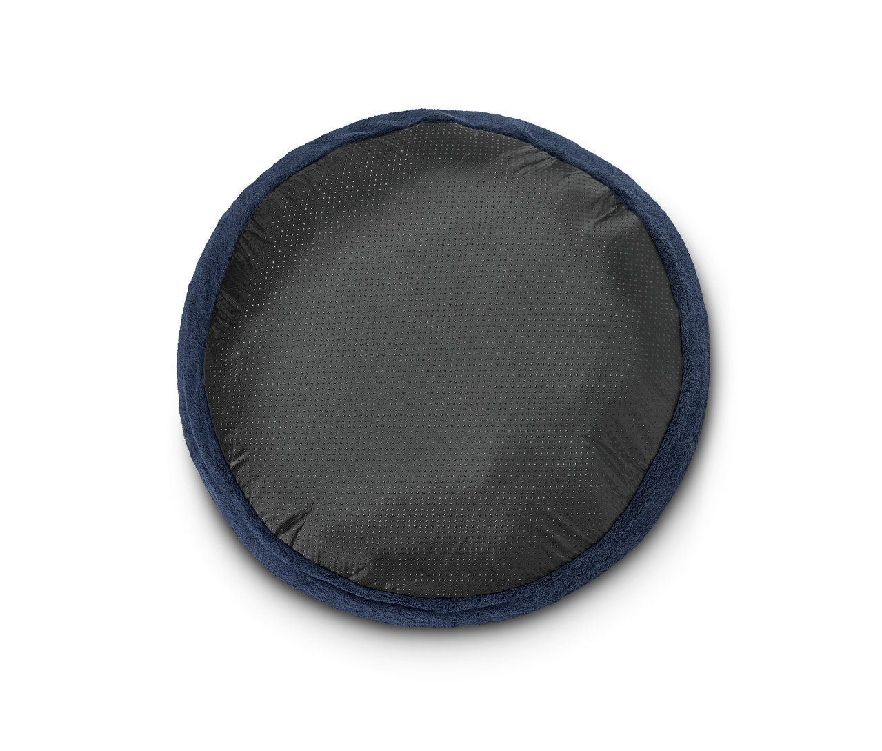 Kutyaágy, kerek, sötétkék, 60 cm.