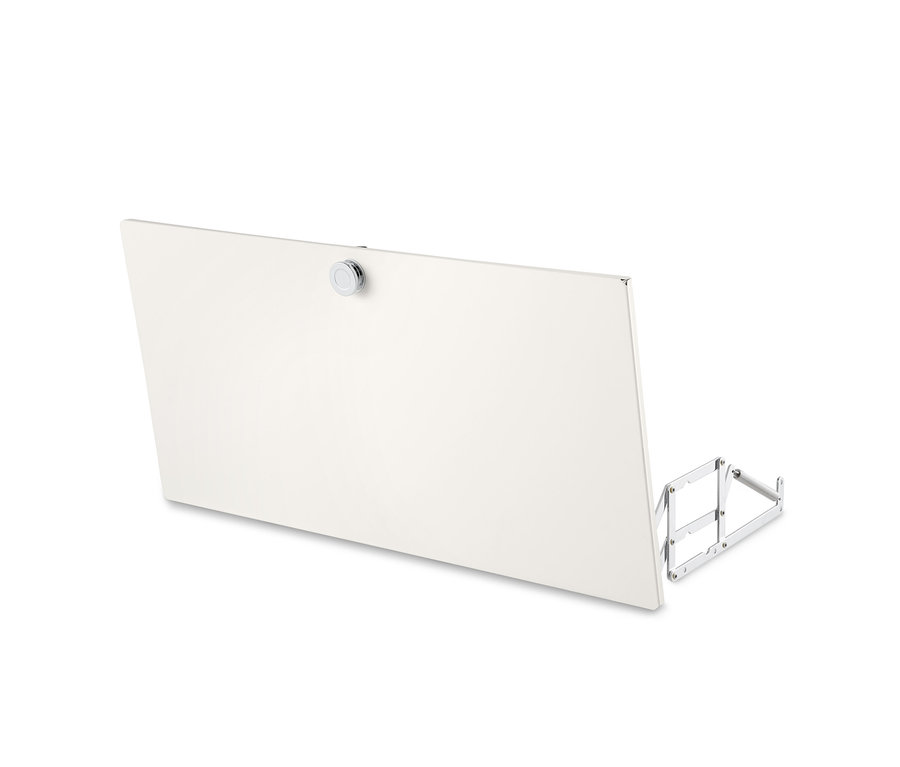 Fehér, 2 kiegészítő ajtó fém polchoz szettben.