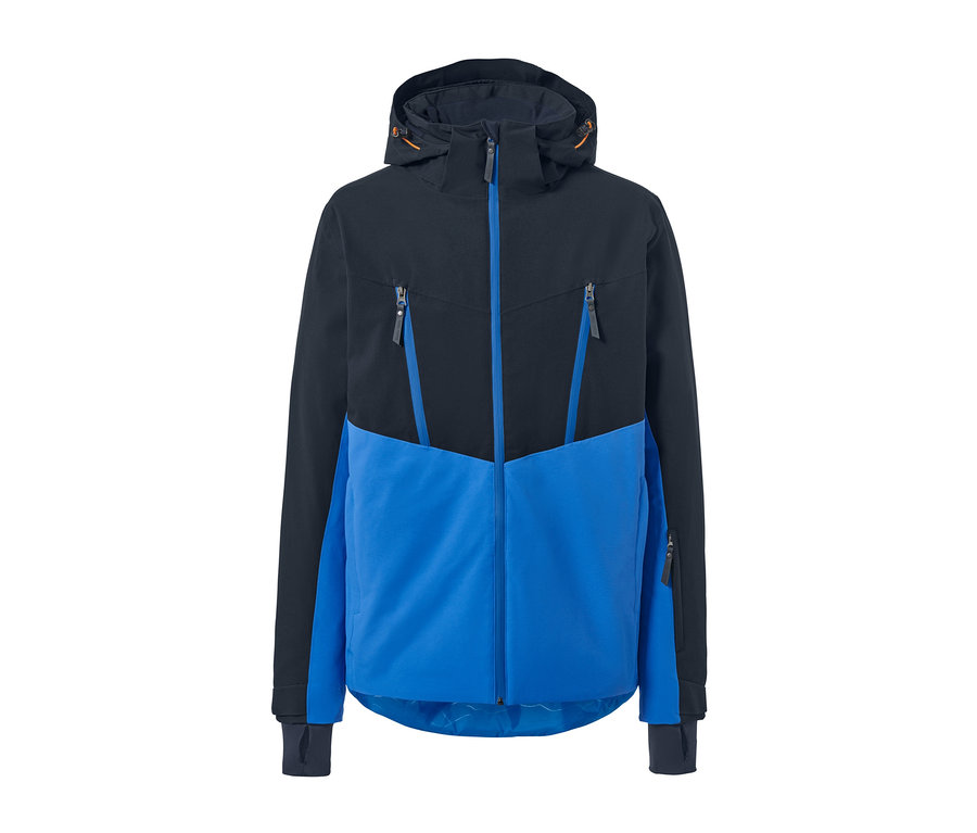 Kék férfi síkabát.