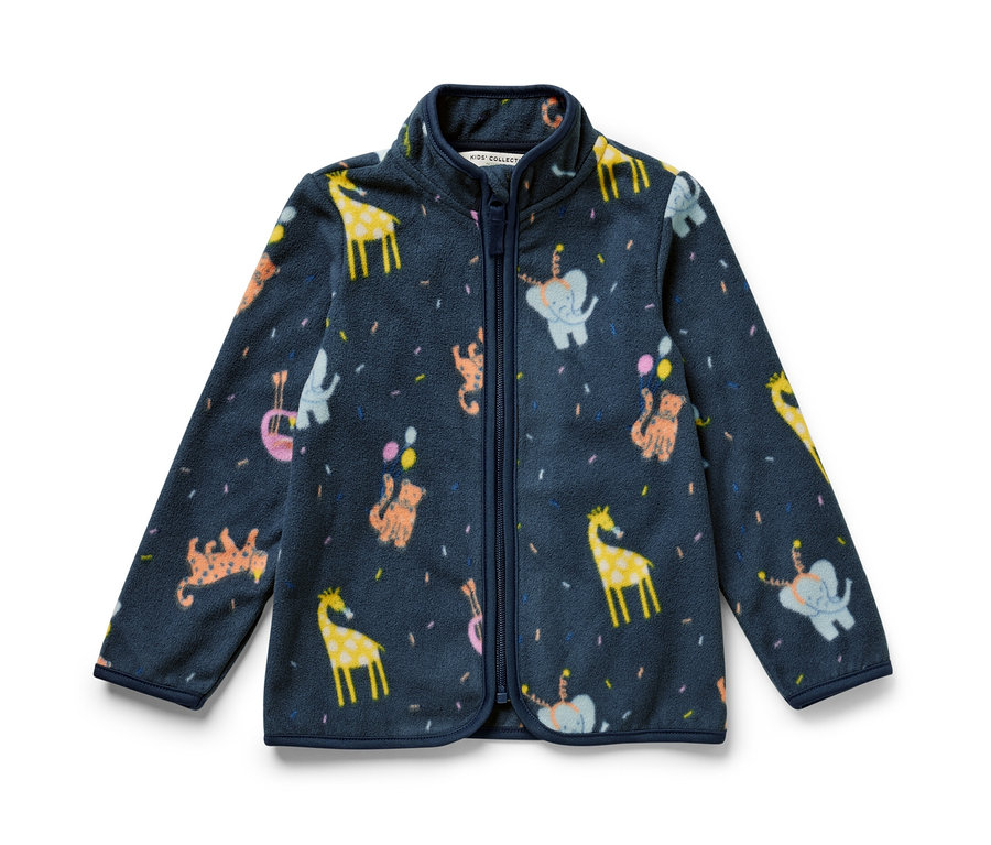 Állatmintás kisgyerek polárfelső.