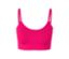 Fukszia színű, seamless bustier melltartó csipkével.