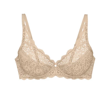 Testszínű Triumph »Amourette W« melltartó.
