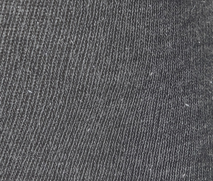 Közeli kép egy szürke kötött harisnya textúrájáról (2 pár).