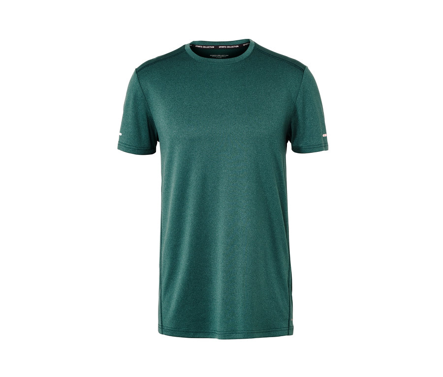 Melírozott sötétzöld funkcionális felső.