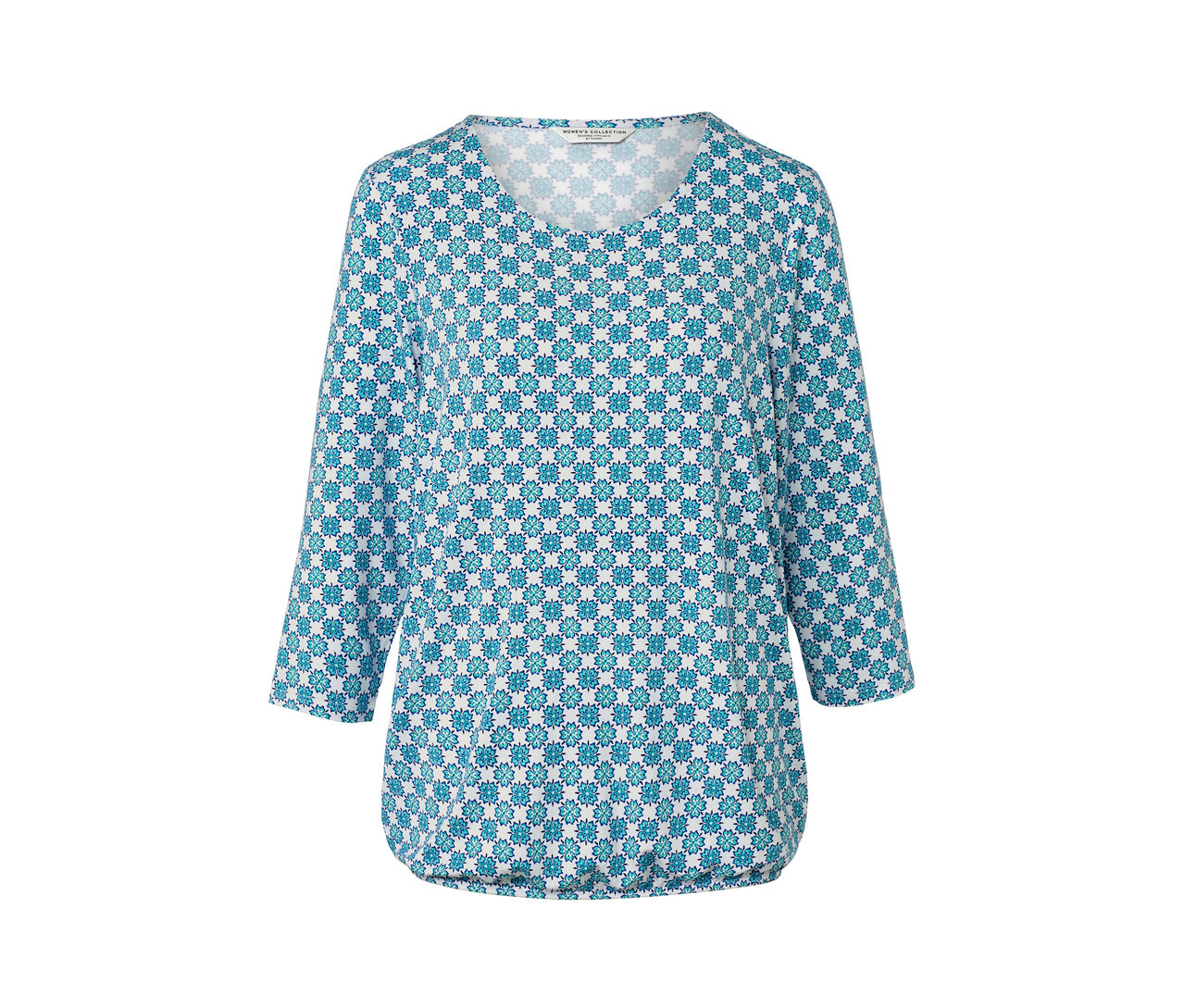 Nyomott mintás női blúz.