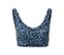 Mintás női bustier sportmelltartó.