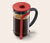 Dugattyús kávéfőző 800 ml, piros