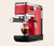 »Lapressa« eszpresszó kávéfőző, piros
