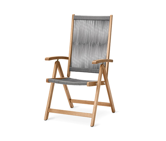 Összecsukható kerti szék, textilhálós, "Jara"