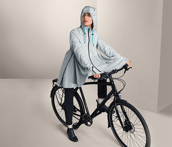 Unisex esőkabát és kerékpáros poncsó