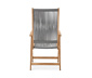 Összecsukható kerti szék, textilhálós, "Jara"