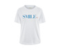 Női póló, "SMILE", fehér