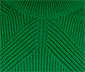 Női laza kötésű pulóver, zöld
