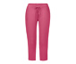 Női 3/4-es ujjú pizsama, csipkés, pink