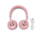Bluetooth fejhallgató, rózsaszín