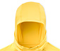 Férfi kapucnis funkcionális termofelső, sárga