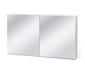 LED-es fürdőszobai tükrös szekrény, fehér
