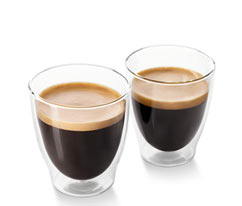 2 Caffè Crema pohár szettben