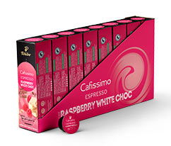 Flavoured Espresso – Raspberry White Choc – 80 kávékapszula