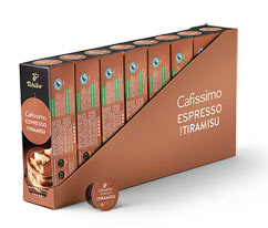 Cafissimo Flavoured eszpresszó – Espresso Tiramisu – 80 kávékapszula