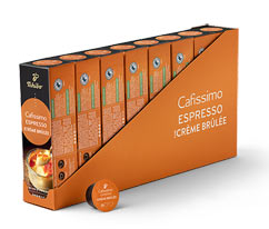 Cafissimo Flavoured eszpresszó – Crème Brûlée – 80 kávékapszula