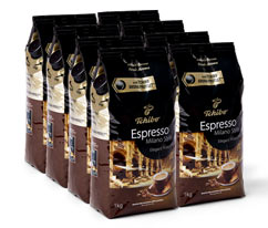 Tchibo Espresso Milano Style 8 x 1 kg