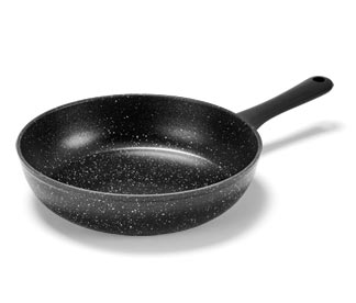Kőhatású profi serpenyő, 28 cm
