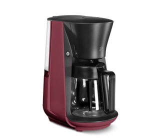 Tchibo „Let's Brew” filteres kávéfőző, bordó