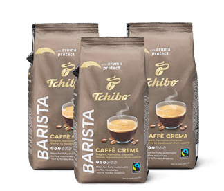 Tchibo Barista Caffé Crema 3 x 1kg