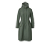 Női funkcionális parka kabát, khaki