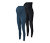 2 kismama leggings szettben, sötétkék/fekete