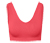 Női seamless bustier melltartó, korall