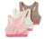 3 lány bustier melltartó, csíkos