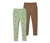 2 kisgyerek leggings, szörnyes/barna