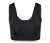 Bustier melltartó, fekete - fekete