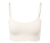 Női seamless bustier melltartó, krém - Krémszínű