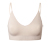 Női seamless bustier melltartó, bézs