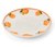 Porcelán reszelőtányér, citrusos