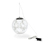 LED-es gömb, kb. 30 cm