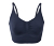 Női bustier sportmelltartó, sötétkék