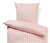 Szatén ágynemű, egyszemélyes, rózsaszín