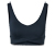 Női bustier sportmelltartó, sötétkék - Tengerészkék