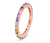 925-ös ezüst gyűrű, Multicolor
