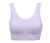 Női seamless bustier melltartó, világoslila