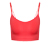 Női seamless bustier melltartó, korall